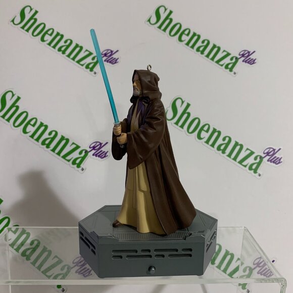 Hallmark Keepsake Christmas Storytellers Star Wars New Hope Jedi Obi-Wan Kenobi - Picture 7 of 8